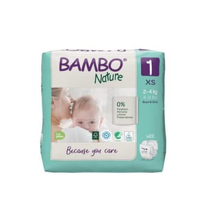 Bambo Nature - Windeln New Born Grösse 1