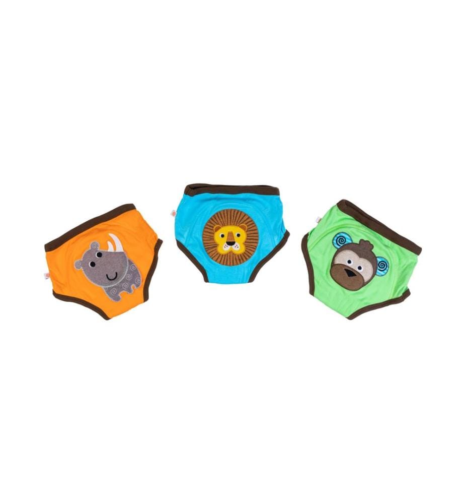Zoocchini - Pantalon d'entraînement Ensemble de 3 garçons Safari Taille S