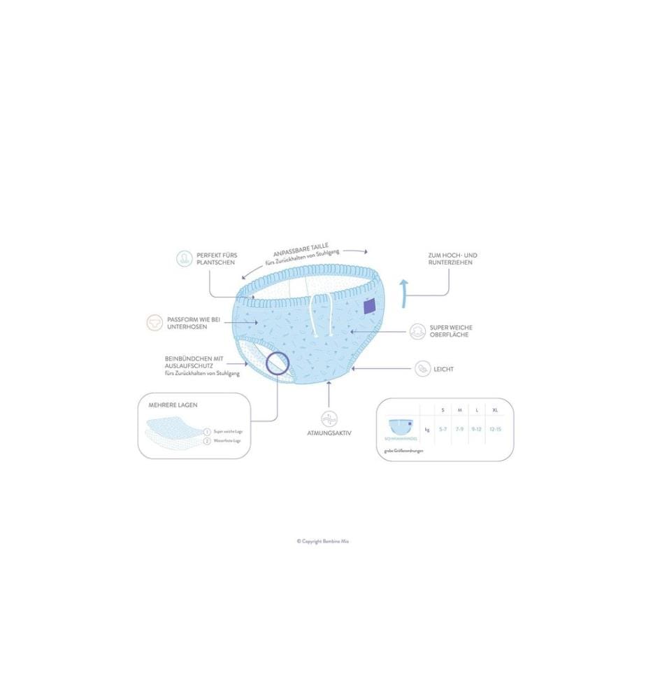 Bambino Mio - Couche de bain Baleine Taille S