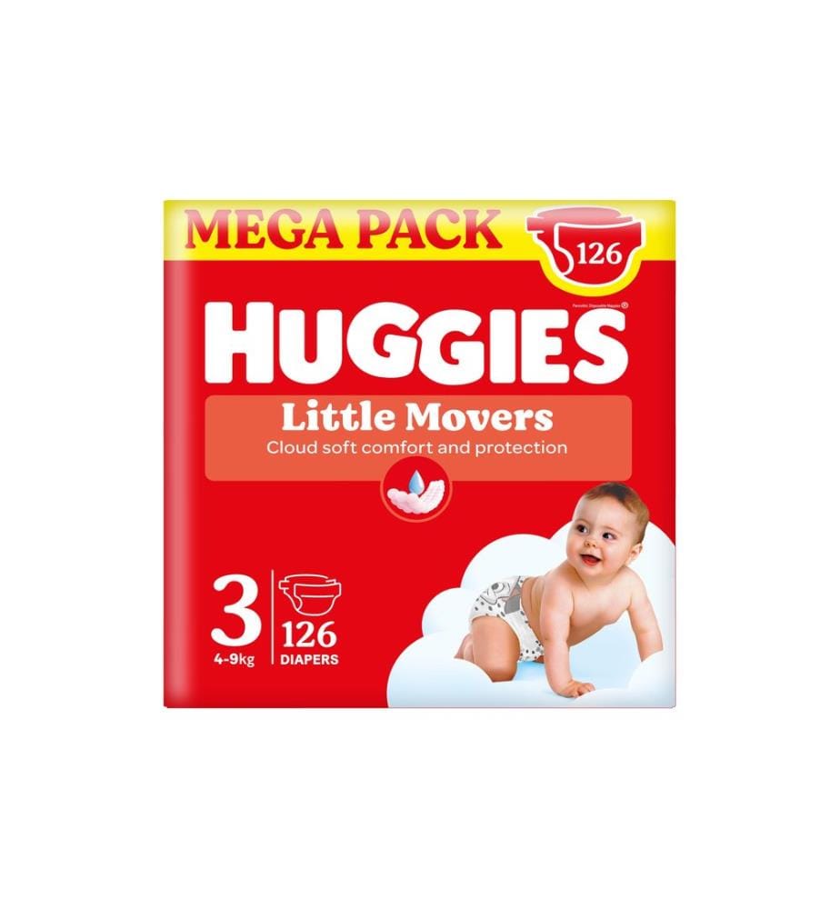 HUGGIES - Windeln Little Movers Grösse 3
