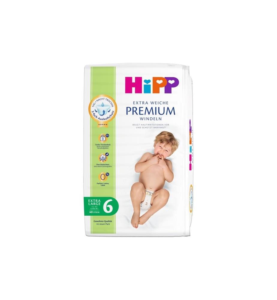 HIPP - Couches Babysanft Premium Taille 6