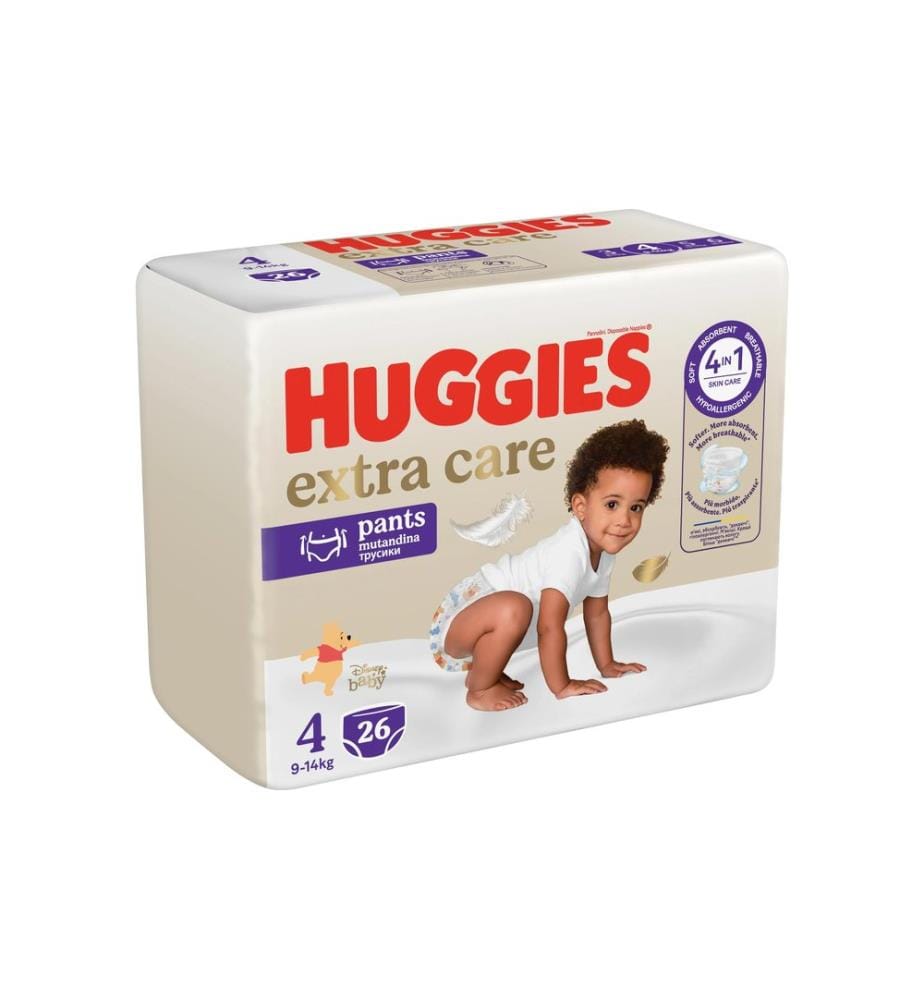 HUGGIES - Couches Extra Care Taille 4