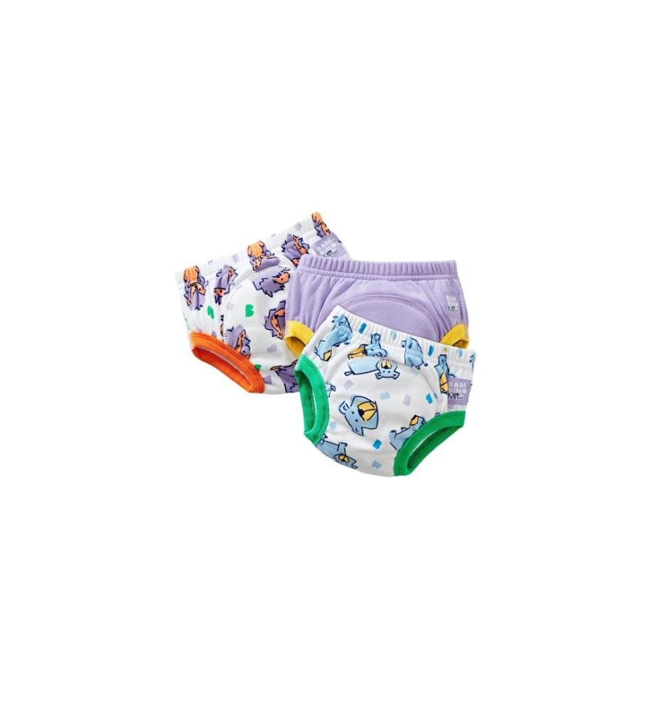Bambino Mio - Trainings-Unterhosen 3er Set Mutige Dinos Grösse 2-3