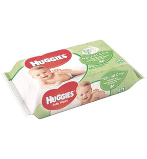 HUGGIES - Feuchttücher Natural Care Einzelpaket