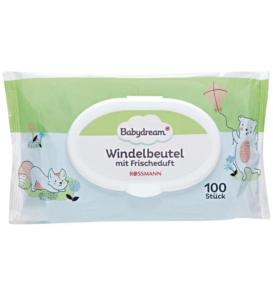 Babydream Windelbeutel Einweg 100 Stück