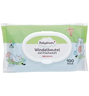 Babydream Windelbeutel Einweg 100 Stück