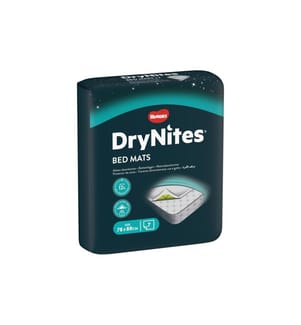 Huggies Matratzenschutz Dry Nites 88 x 78 cm, Weiss