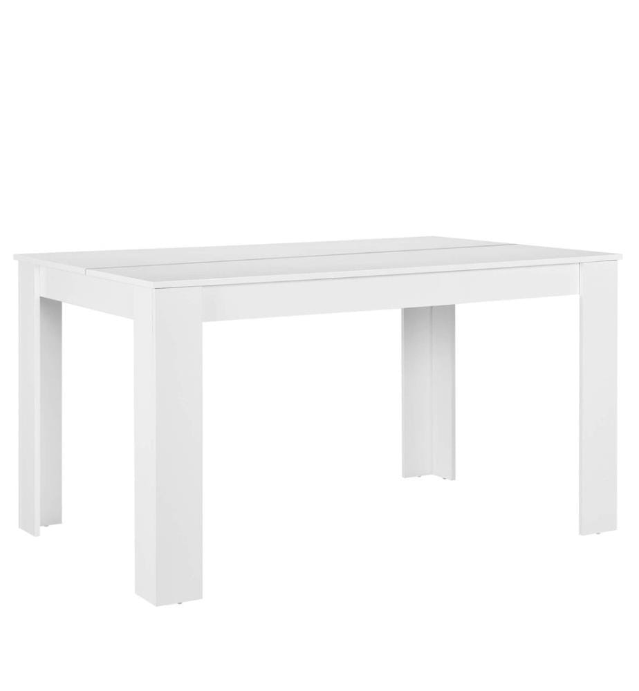 Tavolo da pranzo Nora 140x90 cm bianco