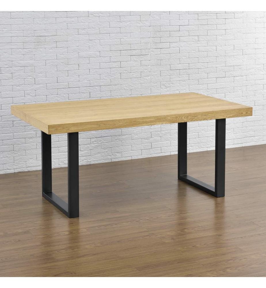 Pieds de table en métal, lot de 2 Pied de table 70x72 cm