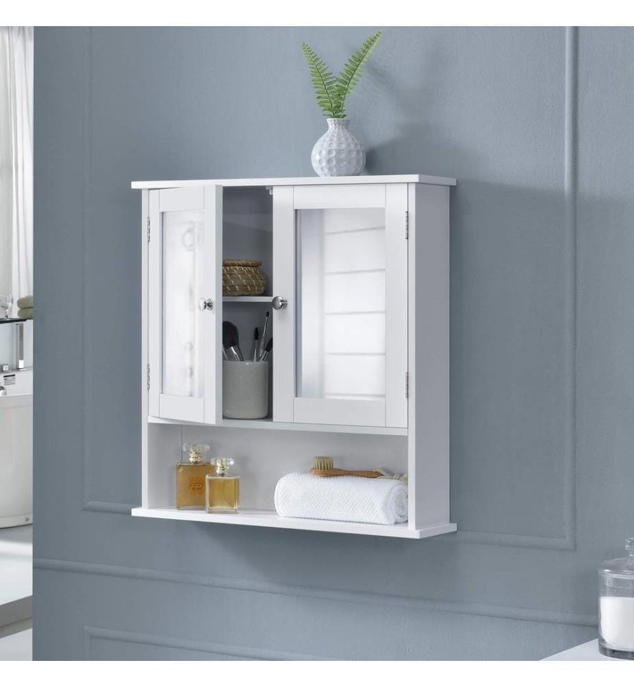 Mobile bagno Locusta 58x56x13 cm Bianco
