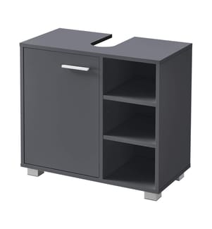 Mobiletto Narvik 56x60x31 cm 3 vani portaoggetti