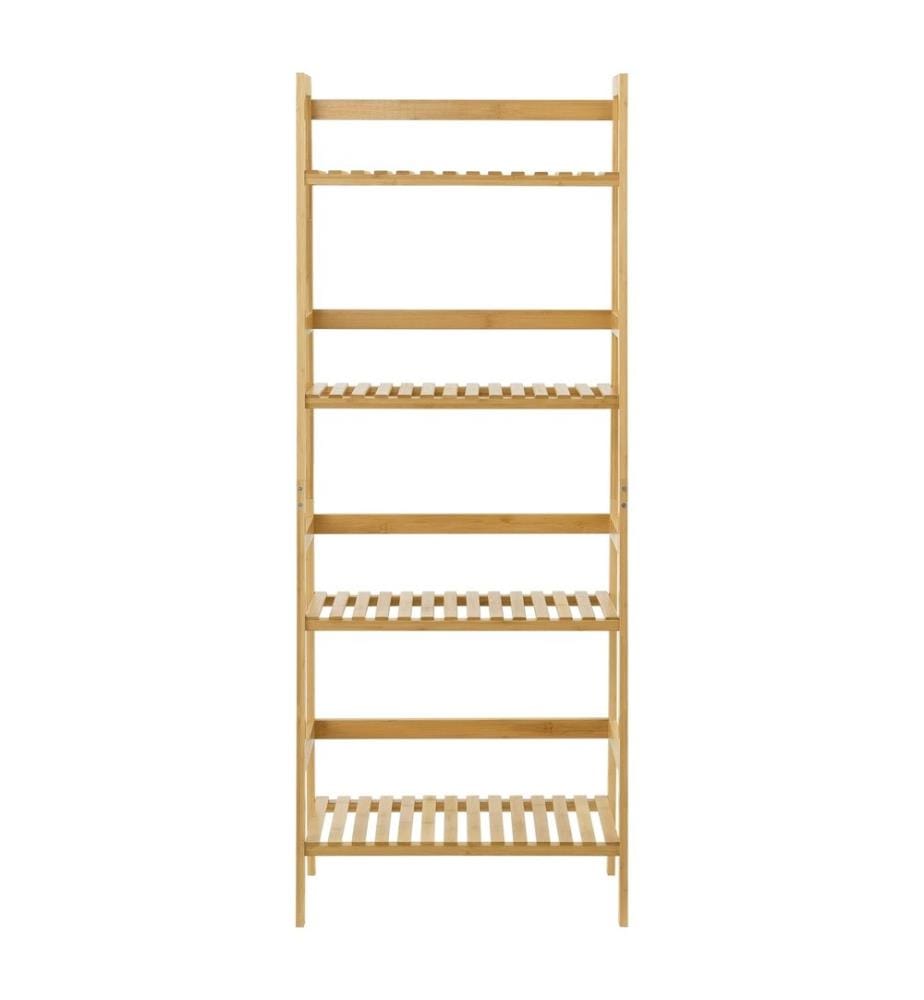 Scaffale in bambù Vinje 48x32x123 cm