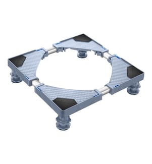 Base per lavatrice Marklohe 4 gambe max. 300kg Grigio
