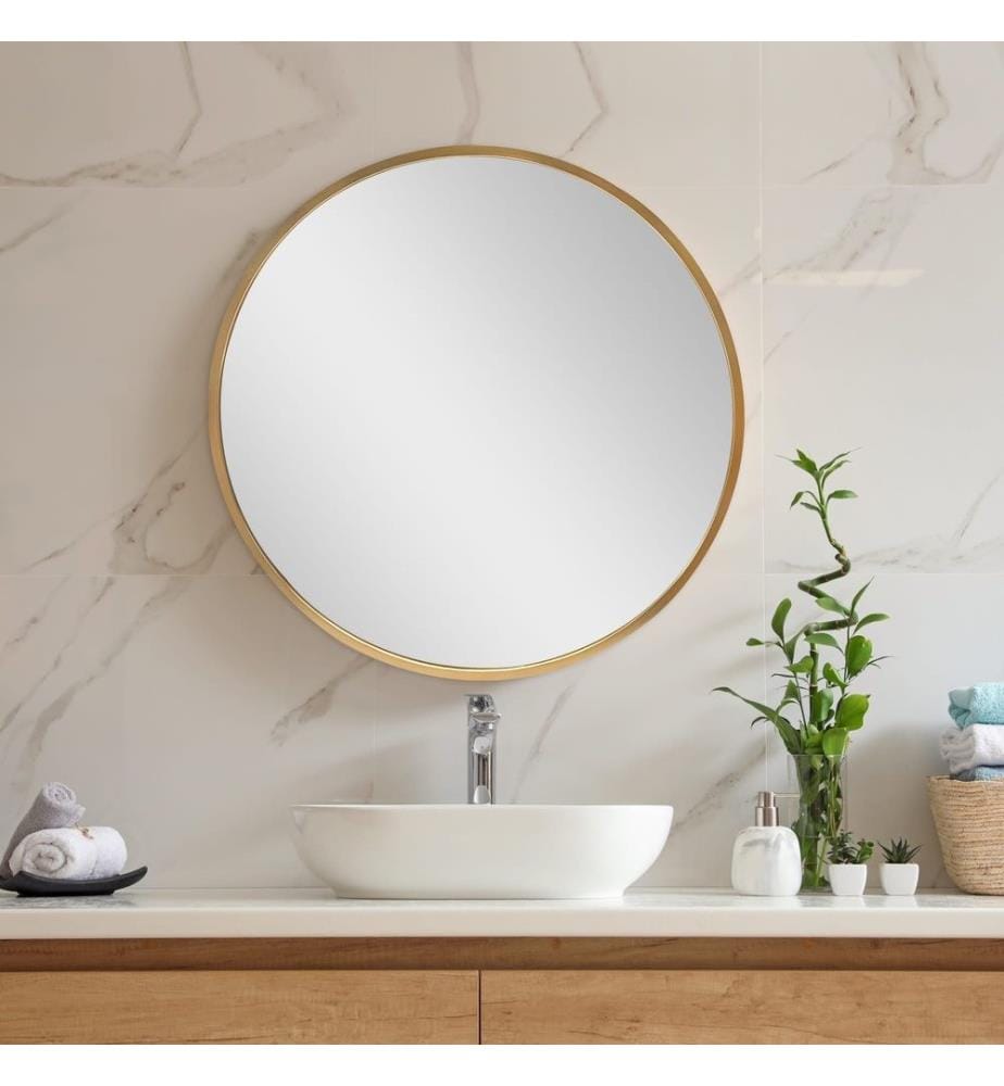 Specchio da parete Modugno 60 cm oro