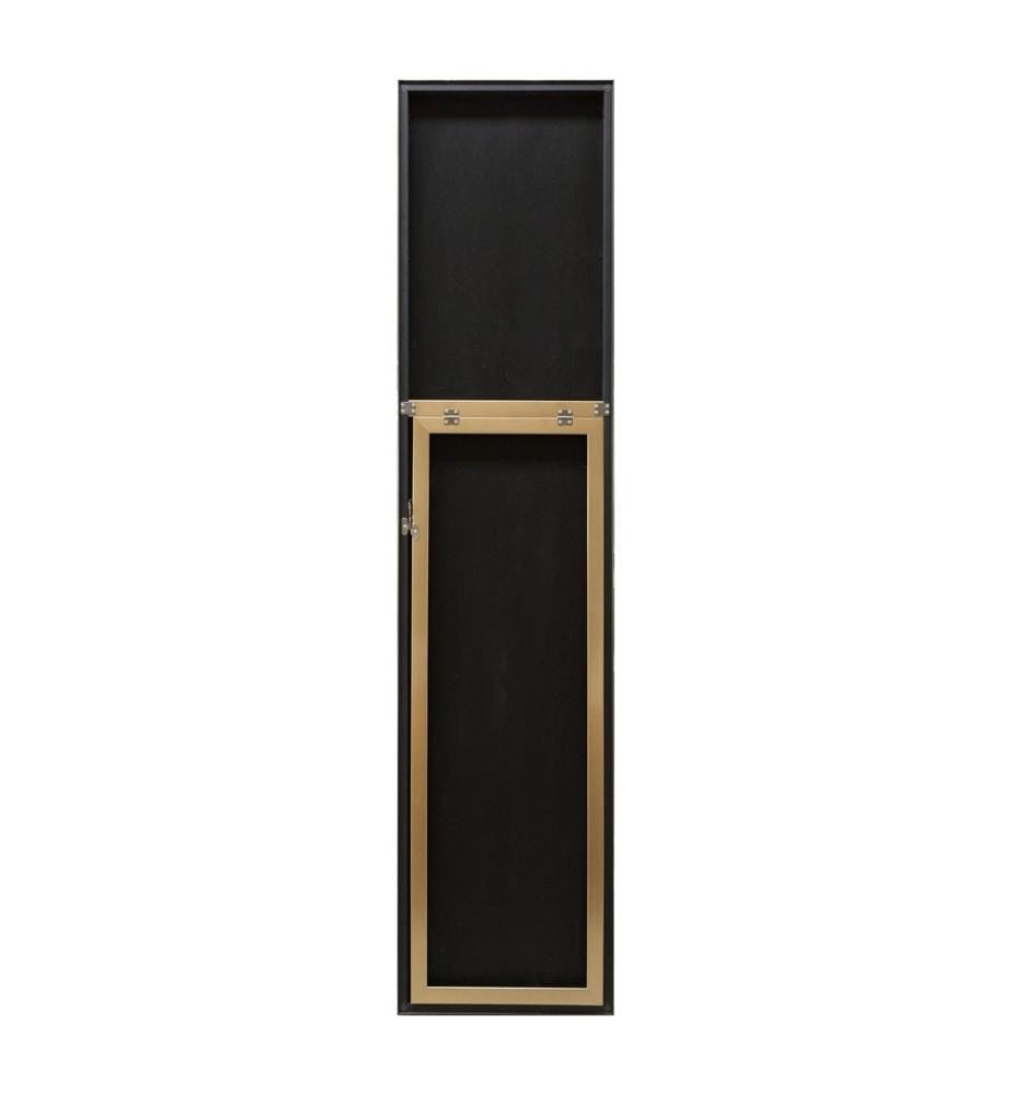 Barletta specchio verticale 150x35 cm inclinabile oro
