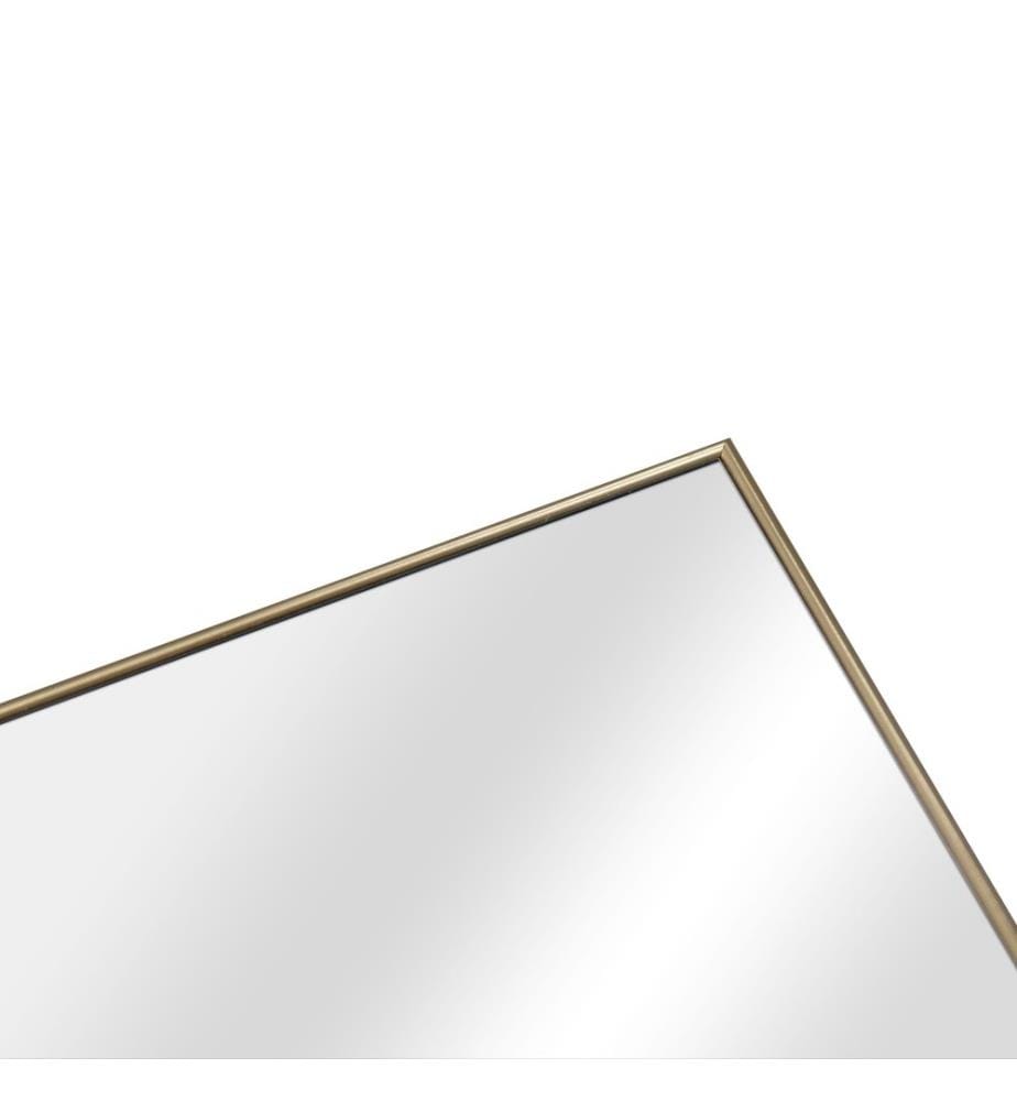 Barletta specchio verticale 150x35 cm inclinabile oro