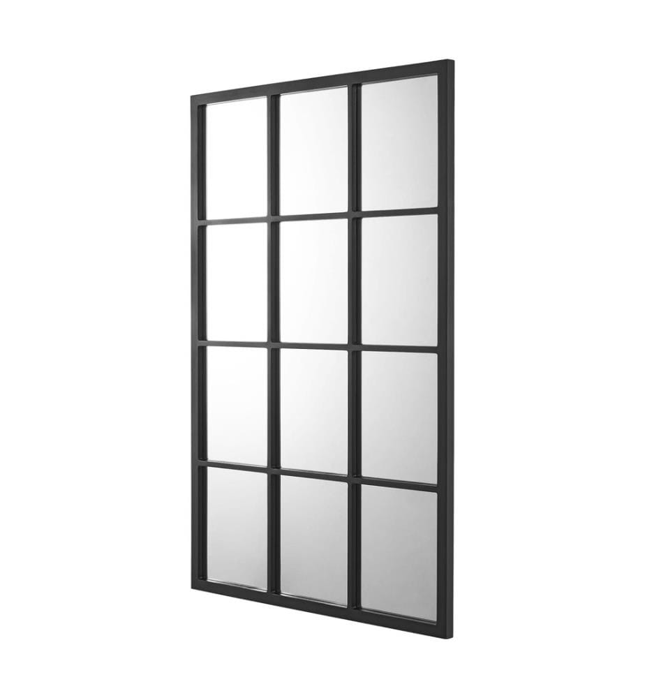 Specchio da parete Cupello 90x60 cm nero opaco