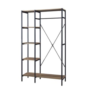 Appendiabiti Hvidovre 170x100x35 cm Nero Colori legno
