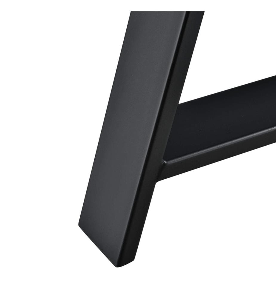 Pieds de table en métal, lot de 2 Pied de table en forme de A 40x10x40 cm