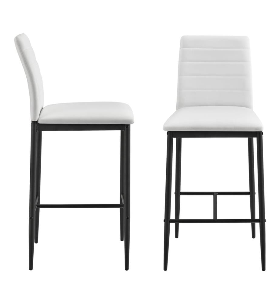 Bar stool Bar stool Lidköping with backrest White