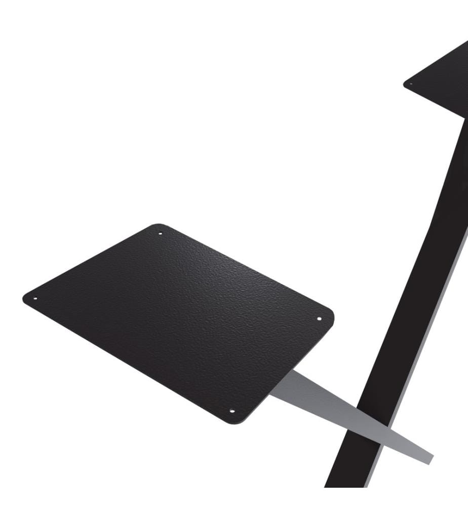 Table frame Table legs Høng for dining tables Black 70x65 cm