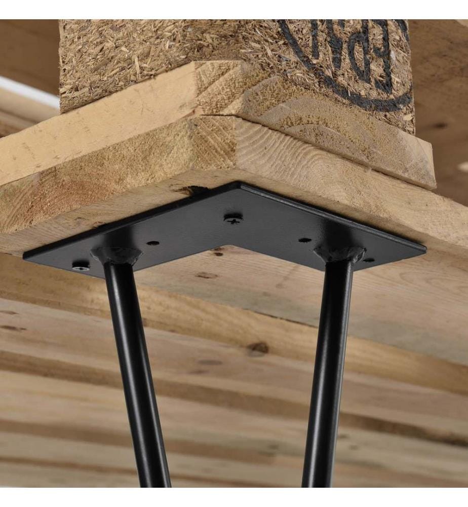 Set di 4 forcine 12,5 cm x 20 cm x 5 cm 2 puntoni Gambe per tavoli Fabbricanti
