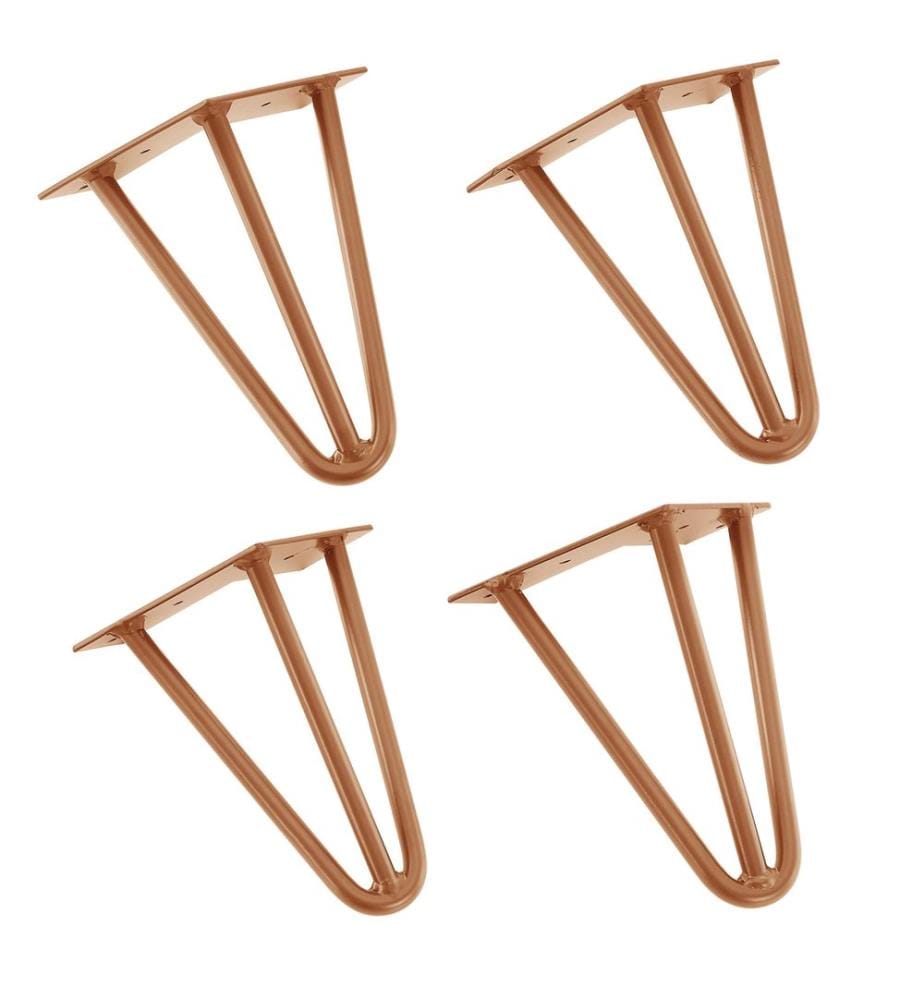 Set di 4 forcine 12,5 cm x 20 cm x 5 cm 3 montanti Gambe per tavolo Produttori