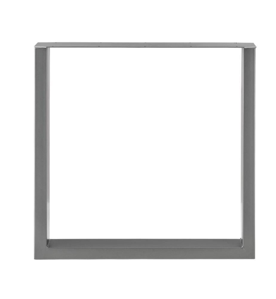 Pieds de table en métal, lot de 2 Pied de table 70x72 cm