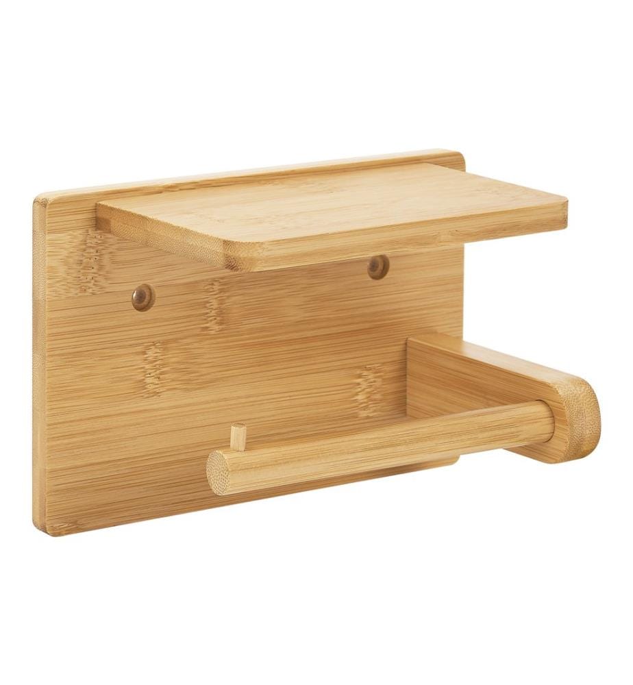 Toilettenpapierhalter Vallentuna Bambus