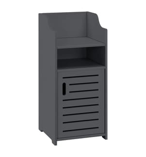 Badezi mmerschrank Skara 72x32x32 cm Badko mmode mit Ablagen Dunkelgrau