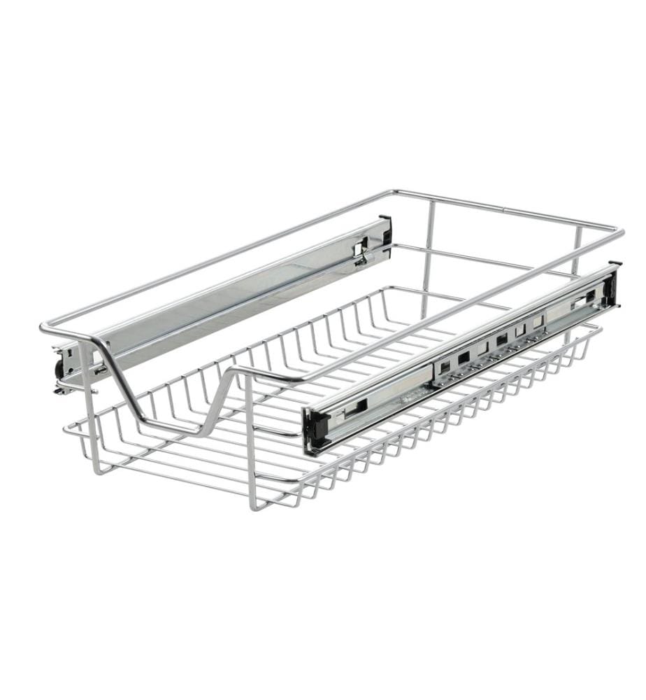 2x Teleskopschublade 40 cm Schrankbreite inklusive Schienen