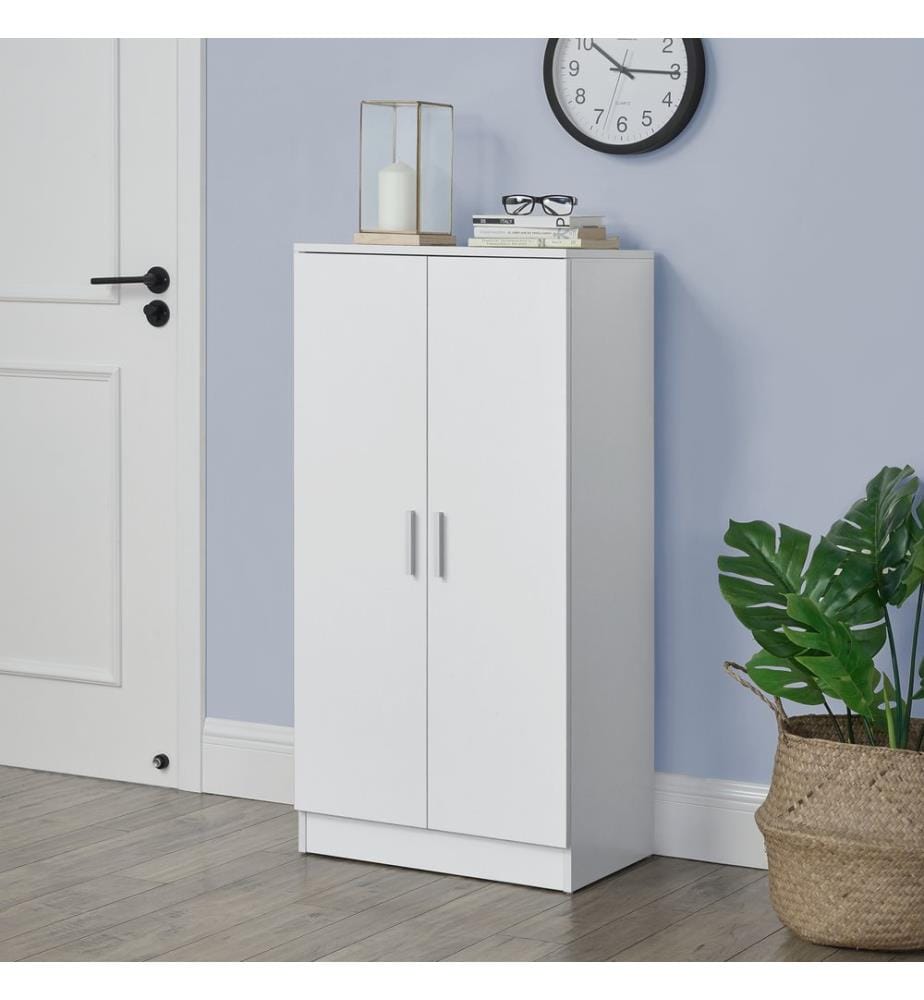 Schuhschrank 108x55x35 cm Weiss