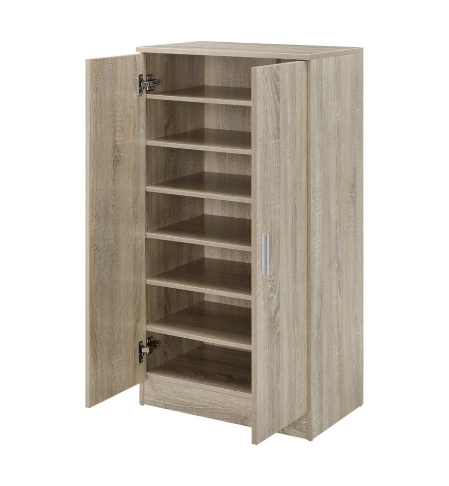 Schuhschrank 108x55x35 cm Eichenoptik