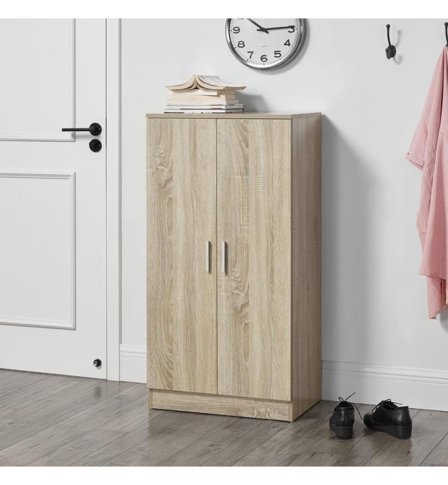 Schuhschrank 108x55x35 cm Eichenoptik