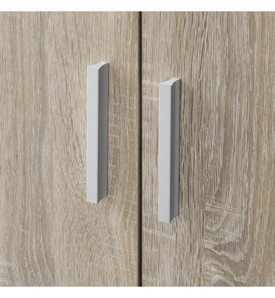 Schuhschrank 108x55x35 cm Eichenoptik