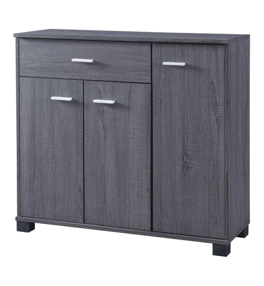 Schuhschrank Bobeck 72x80x28 cm Dunkelgrau