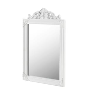 Miroir mural Balvano blanc mat 60 x 40 cm