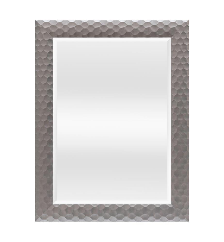 Miroir mural Ocre 104 x 74 cm, gris argenté
