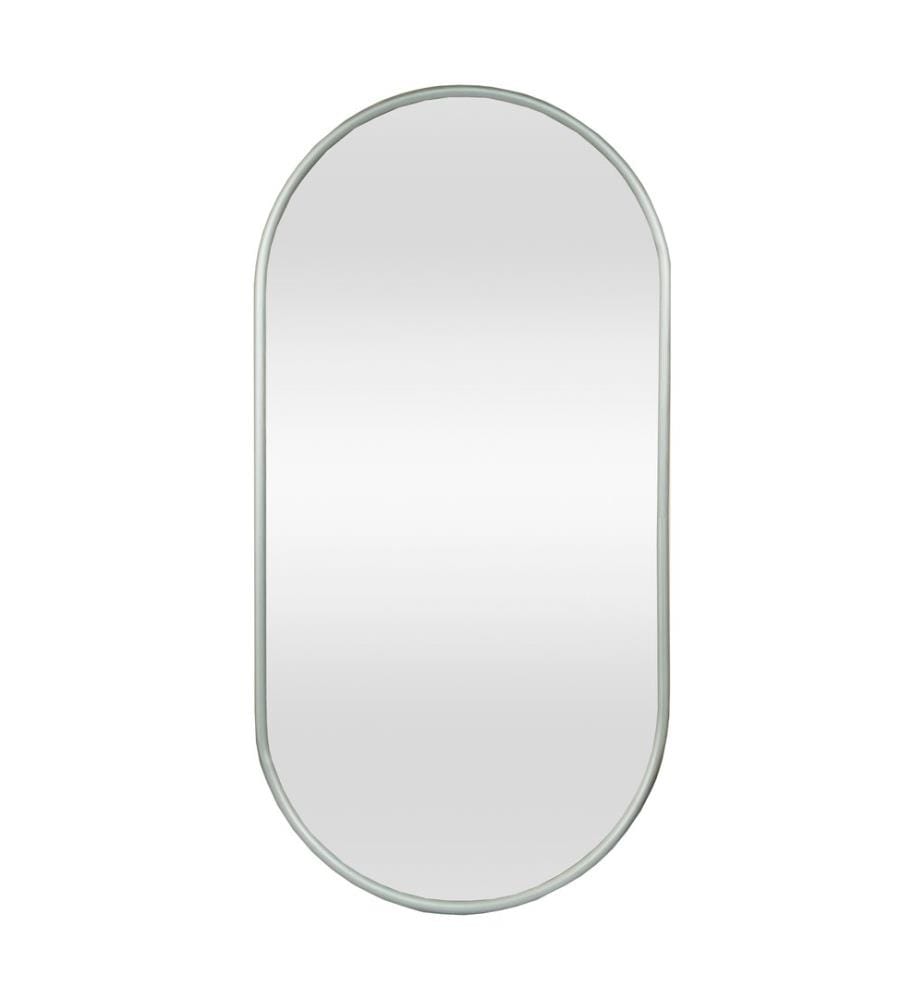 Miroir mural Picciano 40 x 80 cm, gris graphite