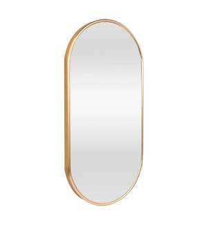 Miroir mural Picciano 30 x 60 cm doré