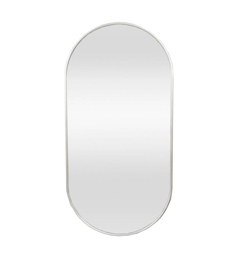 Miroir mural Picciano 30 x 60 cm, argent champagne