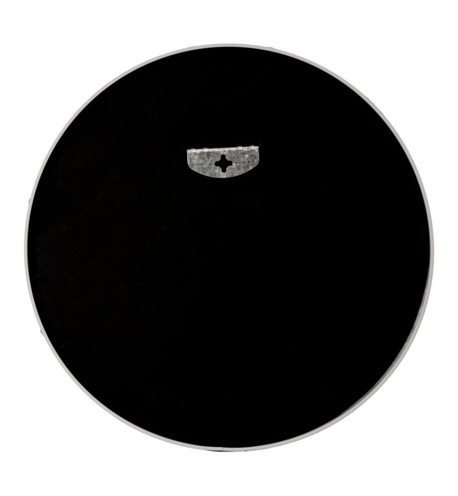 Miroir mural Ordona, Ø 60 cm, blanc mat