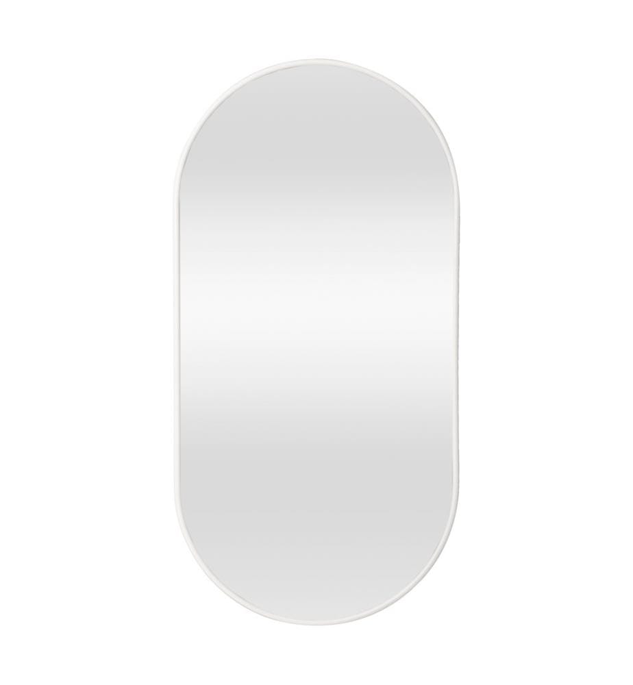 Miroir mural Picciano 40 x 80 cm, blanc mat