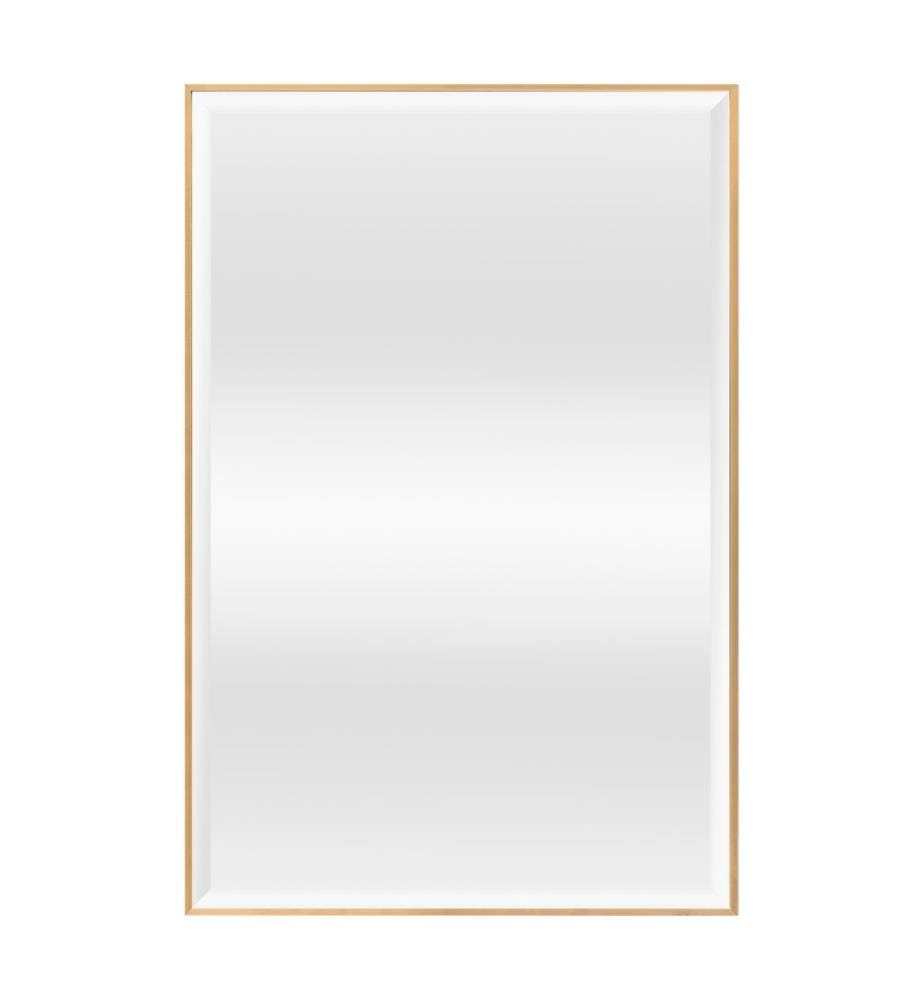 Miroir mural Novoli 50 x 70 cm, couleur dorée