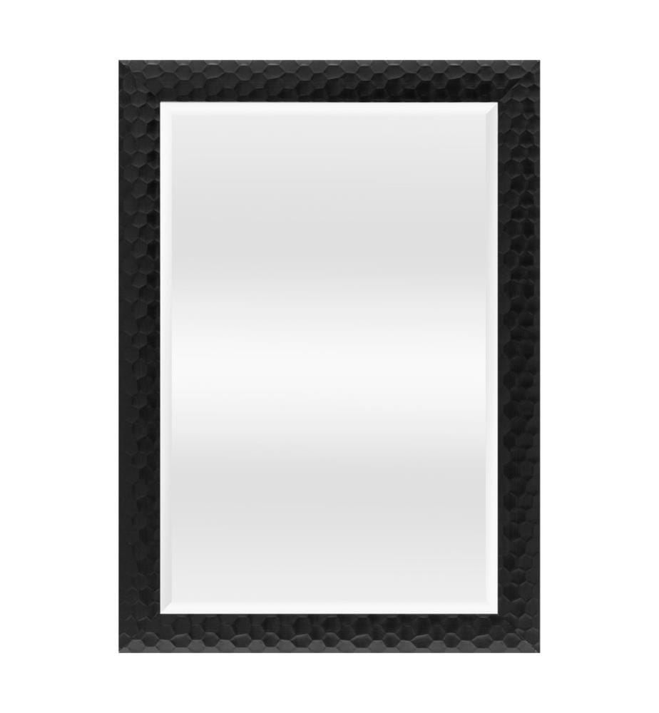 Miroir mural Ocre 104 x 74 cm, noir