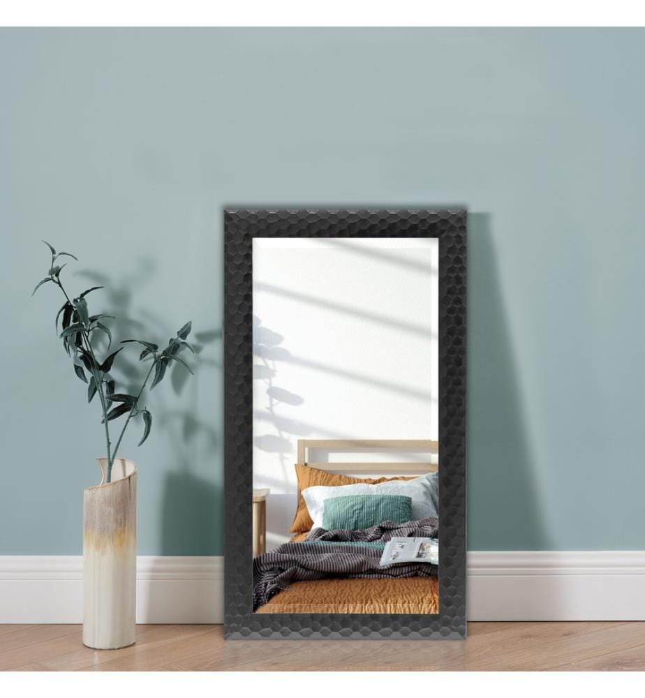Miroir mural Ocre 114 x 64 cm, noir