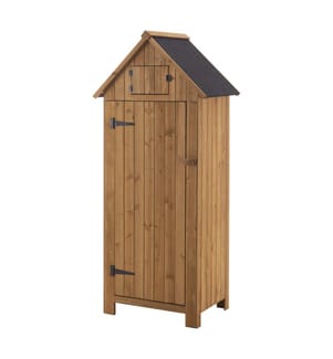 Geräteschrank Gartenhaus Ottrott 179x77x54 cm Tannenholz