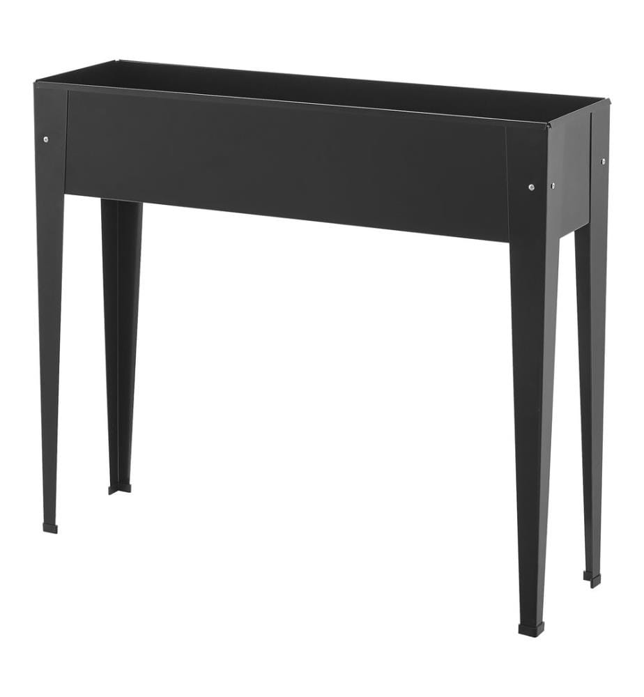 Hochbeet Lelystad 98x25x82 cm Stahl Anthrazit