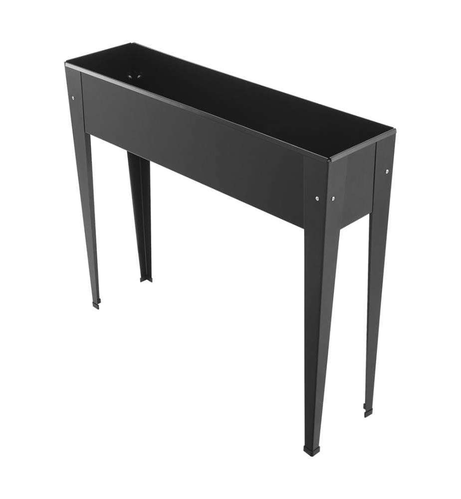 Hochbeet Lelystad 98x25x82 cm Stahl Anthrazit
