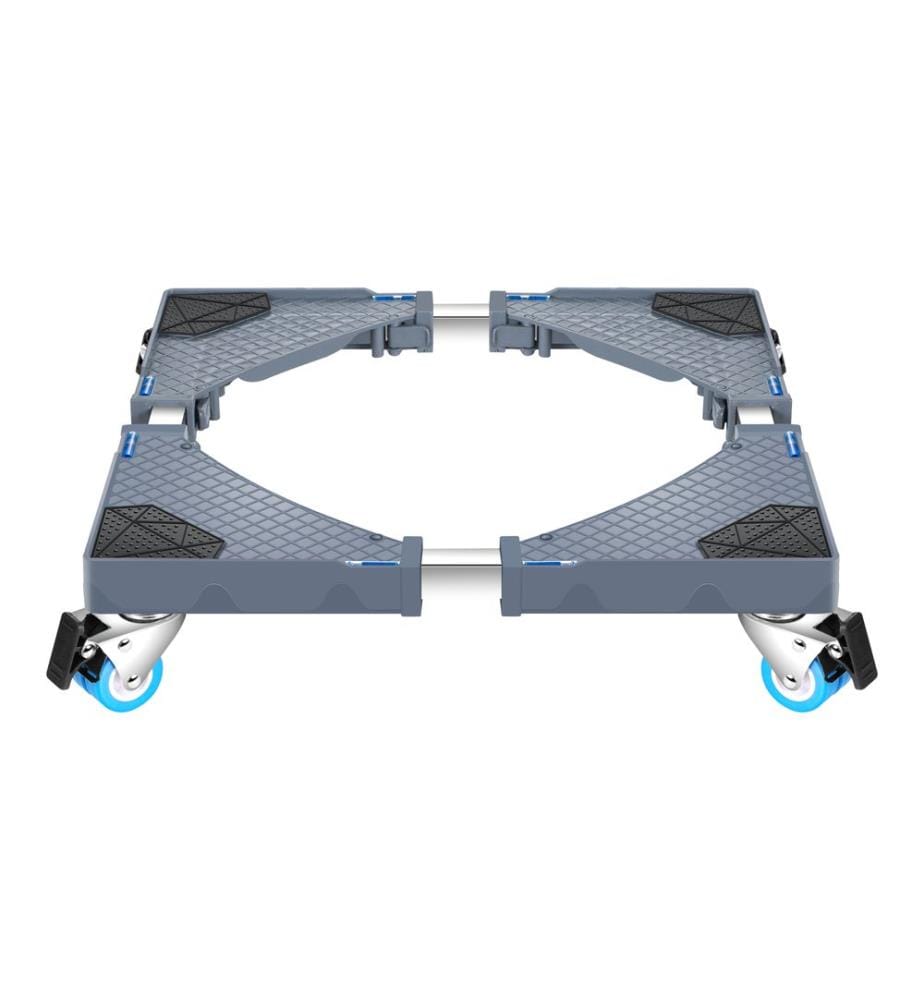 Waschmaschinen-Untergestell Zaberfeld 4 Rollen max. 300kg Grau
